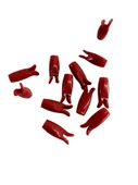 Okçubaba Koç Gez Kırmızı 5 Adet Polycarbonate Resin Dayanıklı ve Hafif Okçuluk Gezi - 1