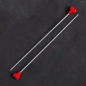 Addi Kalpli 2mm 20cm Klasik Alüminyum Örgü Şişi - thumbnail 2