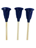 Vantuzlu Ok 63 cm 3 ADET Çocuk/Başlangıç İçin Güvenli Ok Mavi - 2