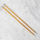 Loren Rythm 5mm Sarı Renkli Metal Örgü Şişi thumbnail 1