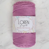 Loren Polyester Soft Macrame Gül Kurusu El Örgü İpi - LM021 - 34450 thumbnail 1