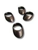 Metal Alaşım Zihgir Bronz – Başparmak Okçu Yüzüğü - 2