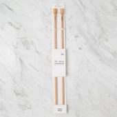 La Mia Whitewood 6 mm 36 cm Ahşap Örgü Şişi thumbnail 1