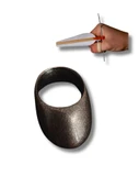 Metal Alaşım Zihgir Bronz – Başparmak Okçu Yüzüğü - 1