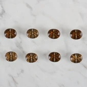 Loren Crafts kahverengi 8 li düğme - 243 thumbnail 2