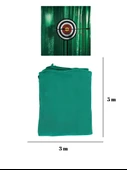 Okçuluk Güvenlik Perdesi 5x3 m Güçlendirilmiş Polyester Ok Yakalama Ağı thumbnail 1