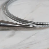 Loren Crafts 10 mm Çelik Misinalı Şiş 100 cm thumbnail 3