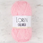 Loren Silver Toz Pembe El Örgü İpi - RS0013 - 34074 thumbnail 1