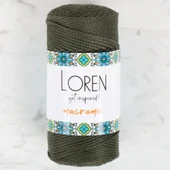 Loren Macrame Asker Yeşili El Örgü İpi - RM 0195 - 34337 thumbnail 1