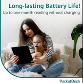 PocketBook InkPad Eo | 10,3” Renkli E Ink Kaleido 3 Ekran | El yazısı ve Kalem | Android 11 | Fotoğraflar Üzerine Notlar İçin Kamera | Dahili Hoparlör | Sesli Kitaplar | Ayarlanabilir Akıllı Işık | Mi - 4