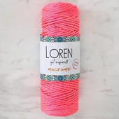 Loren Macrame Neon Pembe El Örgü İpi - L116 thumbnail 1
