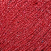 La Mia Re-Tweed Kırmızı Melanj El Örgü İpi - L165 thumbnail 2
