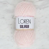 Loren Silver Toz Pembe El Örgü İpi - RS0062 - 34072 thumbnail 1