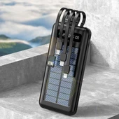 Solar 20,000mAh 5 Cihaz Aynı Anda Şarj Kamp Fenerli Powerbank - 3