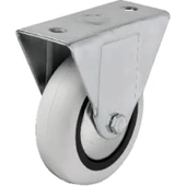 Hts 355 - 75x25 mm PVC Makaralı Sabit Teker 4 Adet - 1