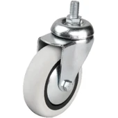 Hts 352 - 75x25 mm PVC Makaralı Vidalı Teker 4 Adet - 1