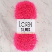 Loren Silver Fuşya El Örgü İpi - RS0021 - 34077 thumbnail 1