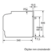 Siemens HJ852GYN0T Ankastre Fırın Gri thumbnail 8
