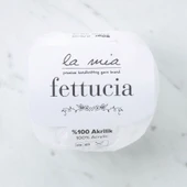 La Mia Fettucia Beyaz El Örgü İpi - L001 - 33877 thumbnail 1