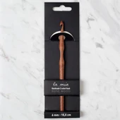 La Mia Rosewood 6 mm 15.5 cm Ahşap Yün Tığ thumbnail 1