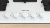 Siemens EN7B2QP30O Ocak Ankastre Gazlı Sert Cam Beyaz thumbnail 2