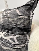 NİVEMESHOME ELYAF DOLGULU KIRLENT 45X45 MATEO 67-01 ANTRASİT GRİ - 3