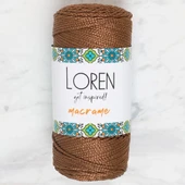 Loren Macrame Kahverengi El Örgü İpi - RM 0200 - 34349 thumbnail 1