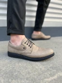 JET-0610 Clasico Bağcıklı Cilt Erkek Günlük Klasik Ayakkabı CST - Gri thumbnail 1