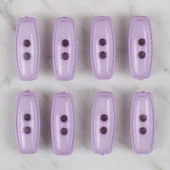 Loren Crafts lila 8 li çoban düğmesi - 89 thumbnail 2