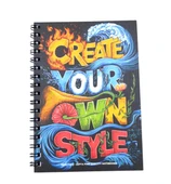 Gıpta Pro Block Yaprak Karton Kapak Spiralli Not Defteri A6 80 Çizgisiz (7677) thumbnail 1