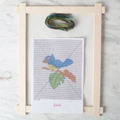 Loren Etamin İşleme Panosu Kiti Kuş - Kod:236 thumbnail 1