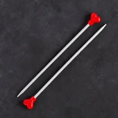 Addi Kalpli 4,5mm 20cm Klasik Alüminyum Örgü Şişi thumbnail 2