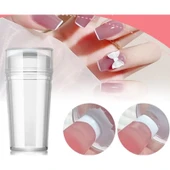 Tırnak Süs Damgası, French Stamper, Nail Art, Tırnak Süsleme Aparatı thumbnail 1