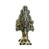 Lükens Sandık Ayağı, Kutu Ayak 4 cm - Nikel - 1