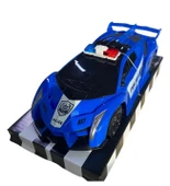 3D Işıklı Sesli Polis Arabası Oyuncak - Spor Araba - 1