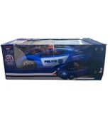 3D Işıklı Sesli Polis Arabası Oyuncak - Spor Araba - 4