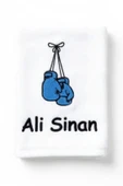 İsimli Boks Temalı Antreman Havlusu 50x90 cm - 9