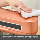 Karaca Pro Artisan Tartılı Dijital Ekran Zaman Ayarlı Döküm Hamur Yoğurma Makinesi Copper Glow 1600W 5L thumbnail 10