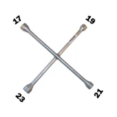 4'lü Artı Bijon Anahtarı - Tek Anahtar ile 4 Farklı Jant Somunu Sökün! - 1