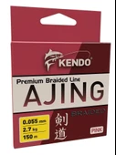 Kendo Ajing Premium Braided Line Pink 150m Örgü İp - 2