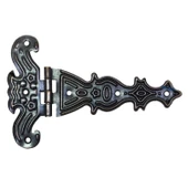 Dekoratif, Sac Tek Kuyruklu Menteşe - 69x102 mm, Büyük, Eskitme, 1 Adet - 1