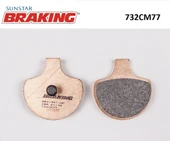 SİNTERLİ ÖN FREN BALATASI HARLEY D. XLH 883 SPORTSTER 883cc 1990-2006 thumbnail 1