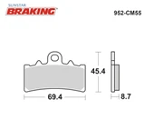 SİNTERLİ ÖN FREN BALATASI VOGE SR4 MAKSİ 350cc ÖN İKİ TAKIM KULLANIR 2021-2023 thumbnail 2