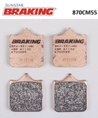 SİNTERLİ ÖN FREN BALATASI TRIUMPH STREET SCRAMBLER 900cc 2019-2020 thumbnail 1