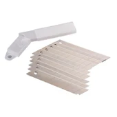 Maket Bıçağı - Falçata Ağzı - Yedeği Kalın 18mm - 1000 Adet - 1