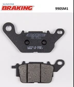 YARI METALİK ÖN FREN BALATASI YAMAHA N-MAX 155cc 2015-2024 thumbnail 1