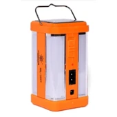 P-1663 Güneş Enerjili Şarjlı Güçlü Işıldak - 1