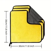 Yünlü Hassas Araba Yıkama Ve Temizlik Bezi - 4