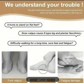 İçe Basma ,Düz Ve Çukur Tabanlar İçin Hakiki Deri Ortopedik Tabanlık- Naturel - 6