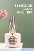 Torima D53 Pembe Vintage Gaz Lambası Taşınabilir Bluetooth Speaker Ayarlanabilir Işıklı USB Şarjlı thumbnail 3